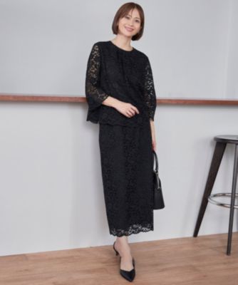 自由区(ジユウク)の【セットアップ対応・洗える】フルールスカラレース