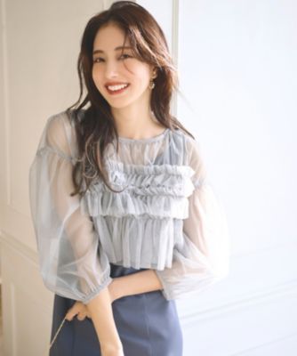 Lily Calin】レーストップス×マーメイド ドレス セット（ドレス