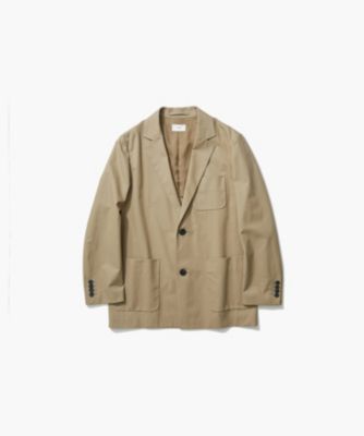 ATON(エイトン)のORGANIC COTTON TWILL | テーラードジャケット通販
