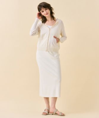 BEIGE,ベイジ 4【洗える】MONSTERA / フーデットニット BEIGE，(ベイジ)の【WEB限定・洗える】MONSTERA / フーデット