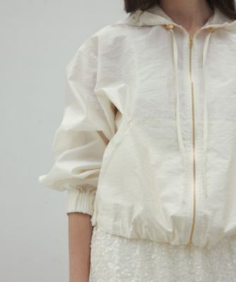 Precious 4月号掲載　BEIGE GAURA シアーパーカーブルゾン BEIGE，(ベイジ)の【洗える・Precious 4月号掲載】GAURA