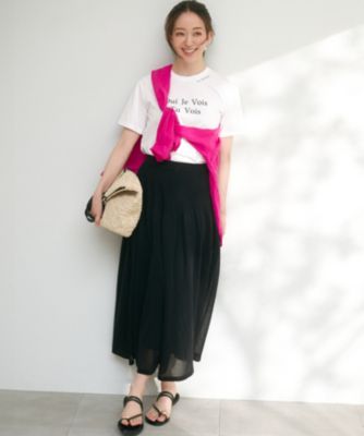 23区 S(ニジュウサンク エス)の【洗える】シャイニーシアーニット