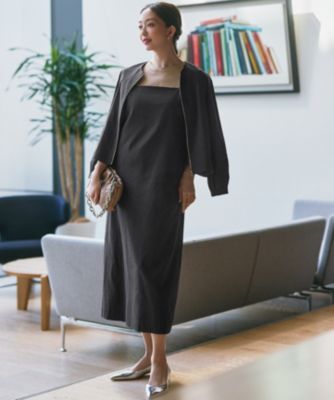 23区(ニジュウサンク)の【洗える】リネンレーヨンストレッチ ブルゾン