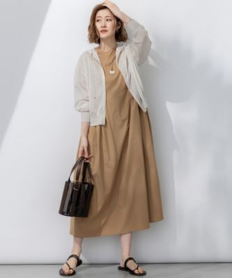 23区(ニジュウサンク)の【洗える】シャイニーシアー ニット パーカー