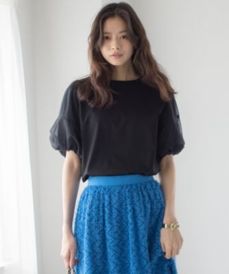 組曲 L(クミキョク エル)の【WEB限定】チュールポンチドッキング T