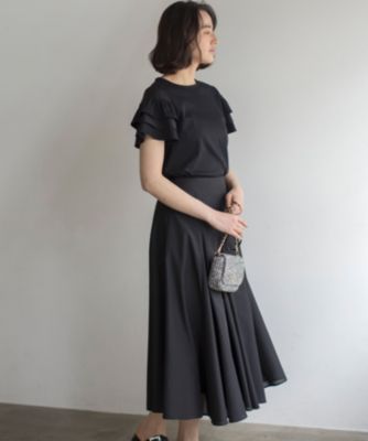 組曲 L(クミキョク エル)の【WEB限定】エアリーボリューム スカート