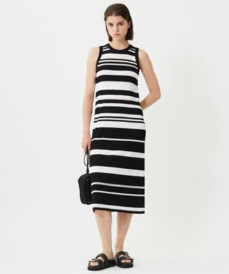 ICB L(アイシービー エル)の【洗える】 マルチボーダーワンピース通販