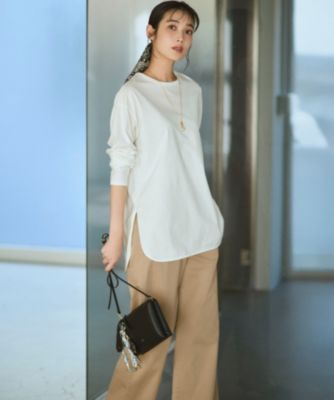 23区(ニジュウサンク)の【大好評素材/洗える】コットンベアジャージー