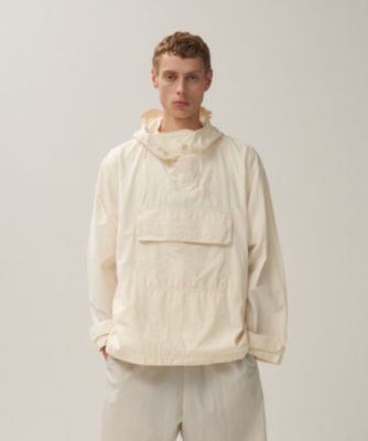 ATON エイトン ラムレザー スウェード アノラックパーカー プルオーバー ATON（エイトン）の「ATON（エイトン）LAMB SUEDE ANORAK PARKA