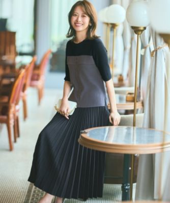 トップス SHE_IS ANY SIS(エニィスィス)のビスチェ風 ニット通販 | 集英社HAPPY PLUS STORE