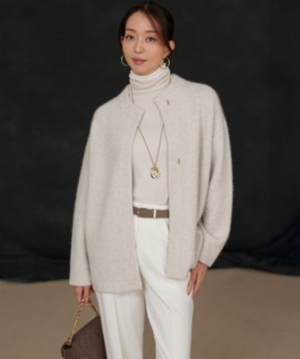 23区(ニジュウサンク)の【見上愛さん着用】ラクーンブレンドダブル