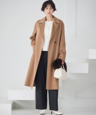 23区 L(ニジュウサンク エル)のMTRカシミヤビーバー チェスター コート