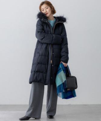 23区 S(ニジュウサンク エス)の【撥水加工】ブライトウール ロング