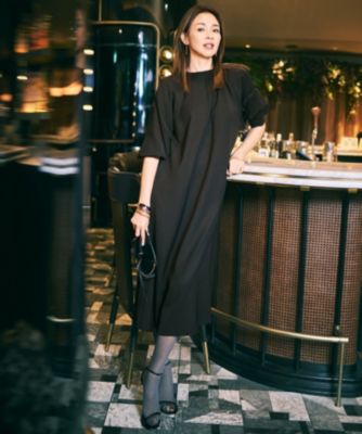 自由区(ジユウク)の【SHIHOさん着用】TWドレープツイル3WAYボウタイ