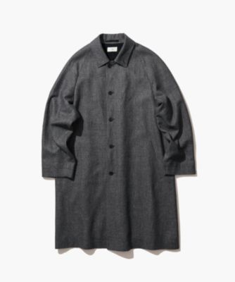 ATON(エイトン)のLINEN WOOL TWILL | バルマカーンコート - UNISEX通販