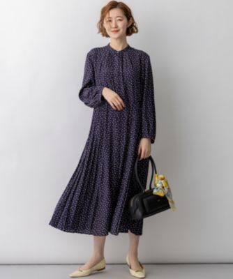 23区 S(ニジュウサンク エス)のランダムドットプリント ワンピース通販
