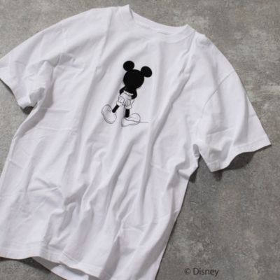 Nolley S Goodman ノーリーズグッドマン の Disney ディズニー Back Style Mickey Mouse ビッグシルエット プリント Tシャツ通販 集英社happy Plus Store
