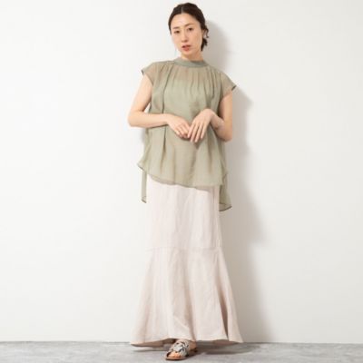NOLLEY’S sophi
リネン混ロングマーメードスカート
¥14,850
