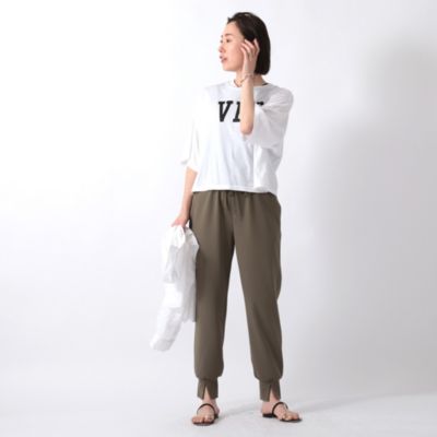 NOLLEY'S(ノーリーズ)の◇【WEB限定】カットジョーゼットジョガー