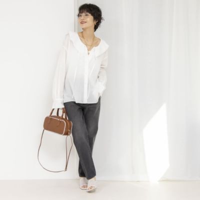 NOLLEY'S(ノーリーズ)のラッフルカラーブラウス通販 | 集英社