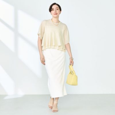 NOLLEY'S sophi(ノーリーズソフィー)のシアーティアードプル