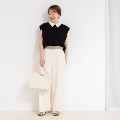 NOLLEY'S(ノーリーズ)の衿付きプルオーバーカットソー通販