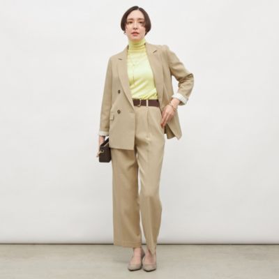 NOLLEY'S(ノーリーズ)の《セットアップ対応》ウォッシャブルウール調