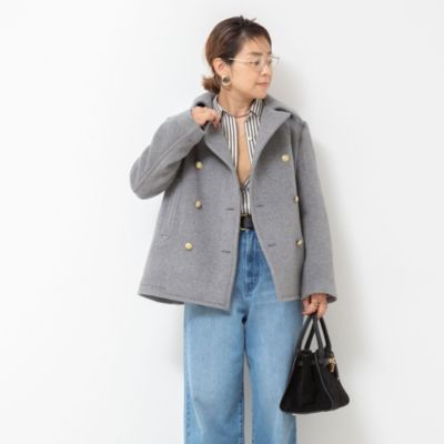 NOLLEY'S sophi　シャルムビーバーピーコート　タグ付未使用品 NMPピーコート | NOLLEY'S(ノーリーズ)レディース | PAL CLOSET