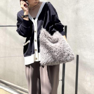 NOLLEY'S sophi(ノーリーズソフィー)のフェイクファーショルダーバッグ