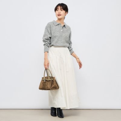 ノーリーズソフィー（NOLLEY’S sophi）/ウォッシャブルメモリータフタロングスカート NOLLEY'S sophi(ノーリーズソフィー)のウォッシャブルメモリータフタ