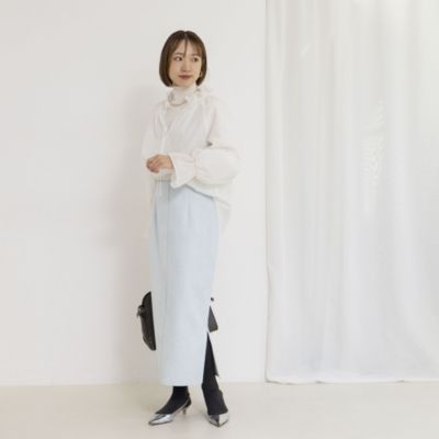 NOLLEY'S sophi(ノーリーズソフィー)のウォッシャブルオーガンジー