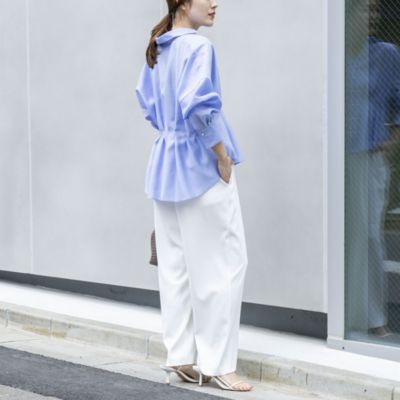 NOLLEY'S(ノーリーズ)のウォッシャブルパール釦スキッパータック