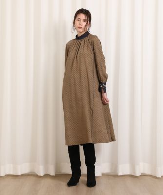 Ined イネド の小紋柄プリントワンピース通販 集英社happy Plus Store