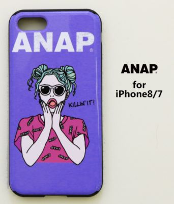 Anap アナップ のanapロゴiphone7 8対応ケース Sunglasses Girl 通販