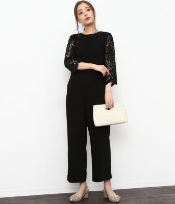 Rope Picnic ロペピクニック の袖レースサロペット通販 集英社happy Plus Store