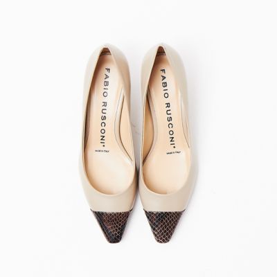 Qualite カリテ の Fabio Rusconi バイカラーパンプス通販 集英社happy Plus Store