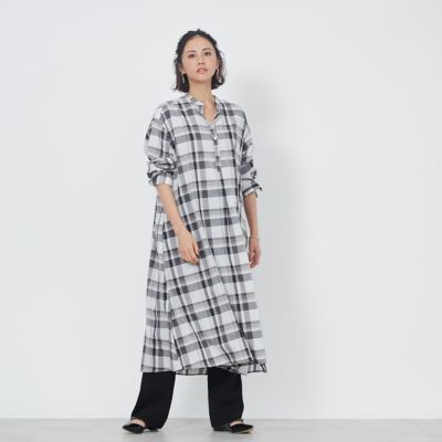 Abahouse Mavie アバハウス マヴィ の 新色追加 スキッパーシャツワンピース通販 Leeマルシェ