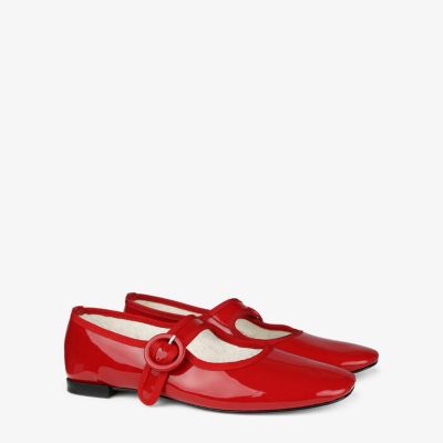 repetto》パテントレザー Flammy red 36 - hoteljahorina.com