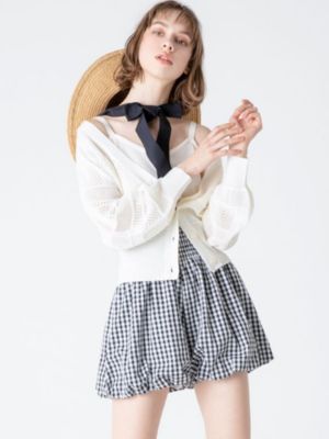 Dazzlin ダズリン のレーシーカーデアンサンブル通販 集英社happy Plus Store