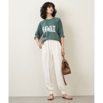 Whim Gazette(ウィム ガゼット)の裾リブパンツ通販 | 集英社HAPPY PLUS