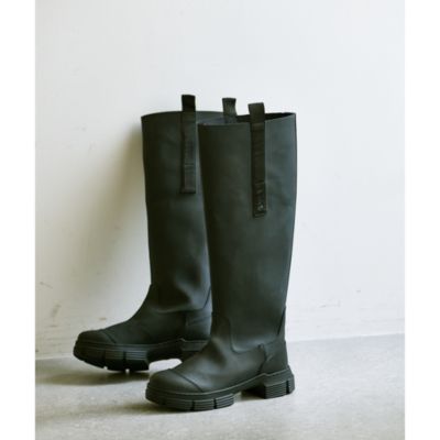 Whim Gazette(ウィム ガゼット)の【GANNI】ラバーロングブーツ通販