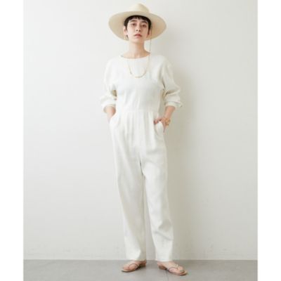 Whim Gazette(ウィム ガゼット)のリネンジャンプスーツ通販 | 集英社