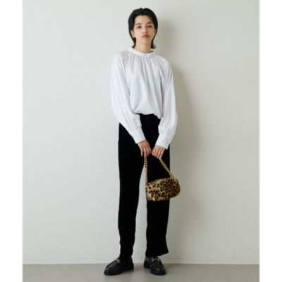 Whim Gazette(ウィム ガゼット)の【a point】フェイクファーショルダー