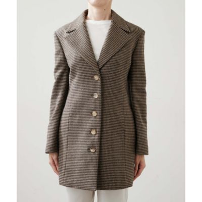 Whim Gazette(ウィム ガゼット)のガンクラブチェックジャケット通販