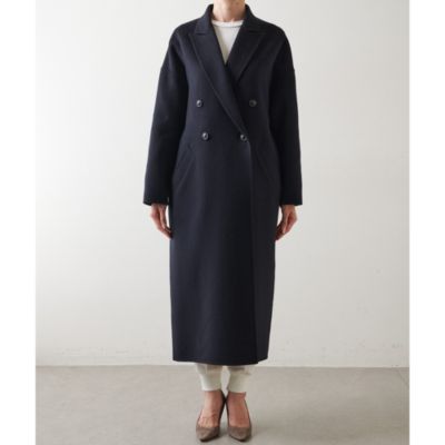 Whim Gazette(ウィム ガゼット)のカシミヤリバーコート通販 | 集英社
