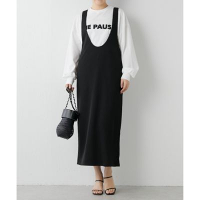 Whim Gazette 【THE PAUSE】2WAYジャンパースカート Whim Gazette(ウィム ガゼット)の【THE PAUSE】2wayジャンスカ