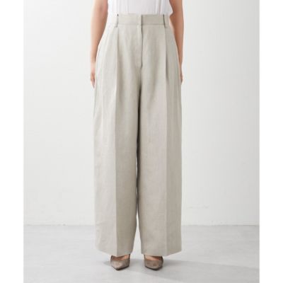 Whim Gazette(ウィム ガゼット)のリネンワイドパンツ通販 | 集英社
