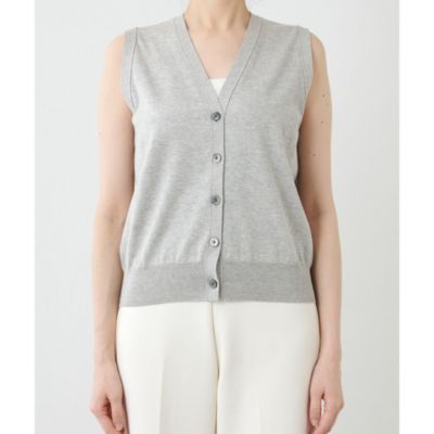 新品未使用　ウィムガゼット　2025ニットジレ Whim Gazette(ウィム ガゼット)の【GEMINI】2wayニットジレ通販