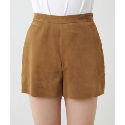 Whim Gazette(ウィム ガゼット)の【GEMINI】スウェードショートパンツ