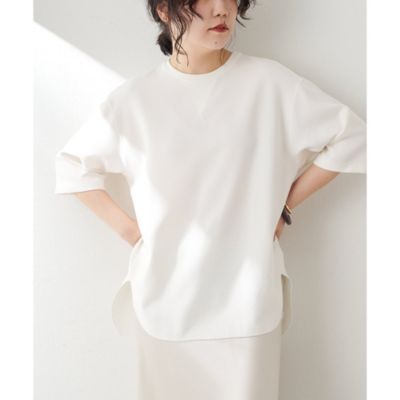 Whim Gazette(ウィム ガゼット)のVガゼットハーフスリーブプル